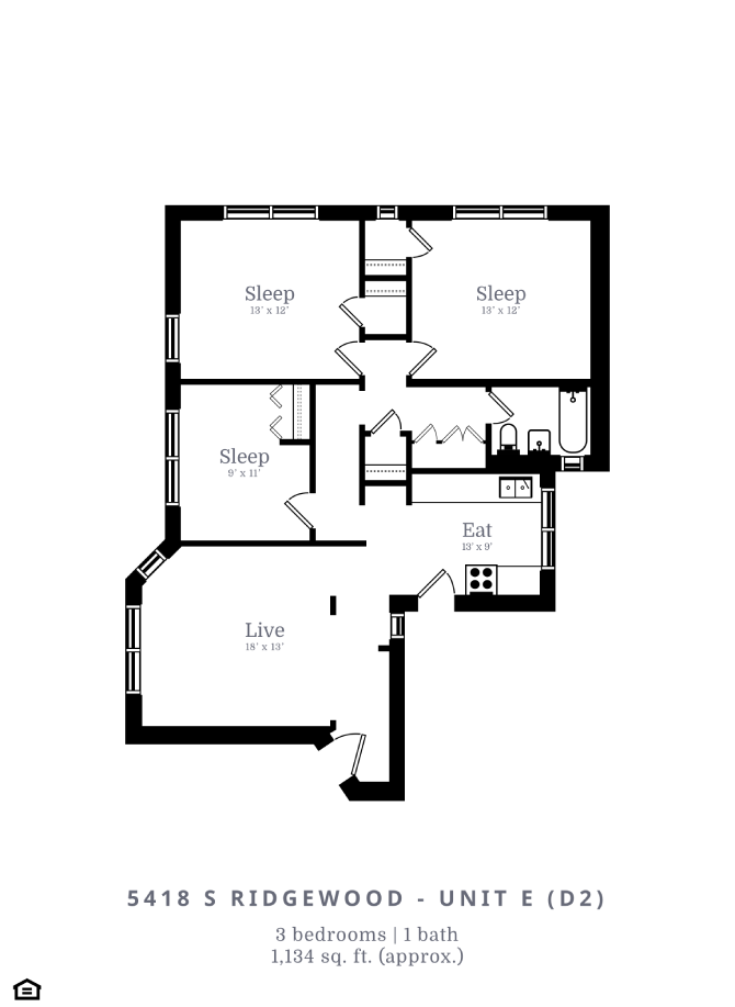 5410-18 S Ridgewood Ct 2-3 Beds Apartment for Rent - Photo Gallery 15